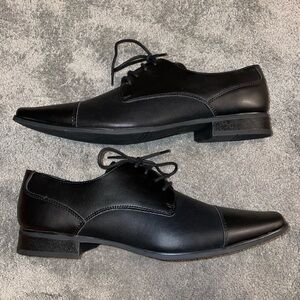 NWOT Calvin Klein Black Business Professional Dress Shoes Size 12